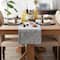 DII® 108" Tonal Recycled Cotton Slubby Rib Table Runner